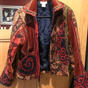 Psychedelic hippie jacket